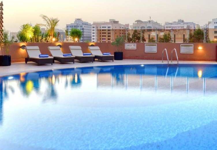 Majestic City Retreat Hotel Dubai Eksteriør billede